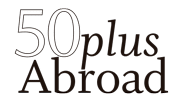logotype 50plusabroad do site em portugês
